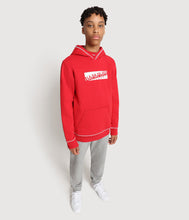 Carica l'immagine nel visualizzatore di Gallery, Napapijri Felpa con cappuccio Bob Bambino K Bob Rossa Red Tango