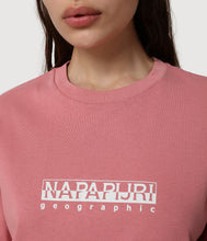 Carica l'immagine nel visualizzatore di Gallery, Napapijri Maglietta T-shirt corta Box Box W SS 3 Pink