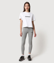 Carica l'immagine nel visualizzatore di Gallery, Napapijri Maglietta T-shirt corta Box S-Box W Cropped 2 White Bianca