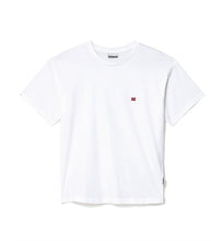 Carica l'immagine nel visualizzatore di Gallery, Napapijri Salis SS - T-shirt da donna logo piccolo ricamato