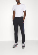 Carica l'immagine nel visualizzatore di Gallery, NAPAPIJRI Pantaloni da tuta in felpa Blu con Logo Grande