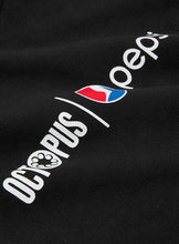 Carica l'immagine nel visualizzatore di Gallery, Octopus x Pepsi Logo Hoodie Felpa con cappuccio Black - collabo Pepsi-Cola - Limited Edition