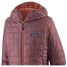 Carica l'immagine nel visualizzatore di Gallery, Patagonia W's Nano Puff Hoody Evening Mauve - Piumino Donna