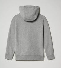 Carica l'immagine nel visualizzatore di Gallery, Napapijri Felpa bambino/ragazzo con zip Badyr Grigio melange