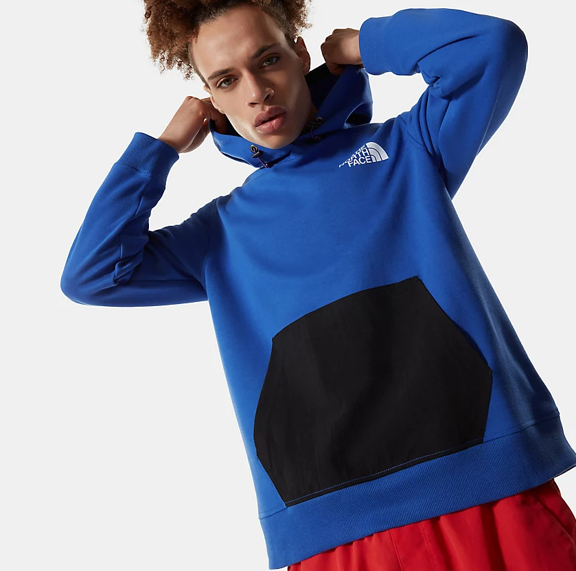The north 2025 face felpa blu