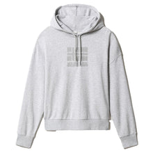 Carica l'immagine nel visualizzatore di Gallery, Napapijri Felpa donna con cappuccio Beol - Grigio Light Grey Melange