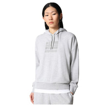 Carica l'immagine nel visualizzatore di Gallery, Napapijri Felpa donna con cappuccio Beol - Grigio Light Grey Melange