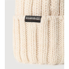 Carica l'immagine nel visualizzatore di Gallery, Napapijri Semiury W 2 Cappello Berretto in misto lana Bianco Latte White Cap Grey