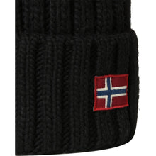 Carica l'immagine nel visualizzatore di Gallery, Napapijri Semiury W 2 Cappello Berretto in misto lana Nero Black