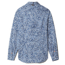 Carica l'immagine nel visualizzatore di Gallery, Napapijri Camicia Manica Lunga G-Courma fantasia floreale Blu Bianca