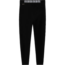 Carica l'immagine nel visualizzatore di Gallery, Napapijri Collant Leggings elasticizzati da donna M-Box 2 Black Nero