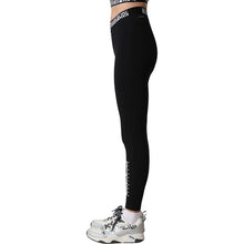 Carica l'immagine nel visualizzatore di Gallery, Napapijri Collant Leggings elasticizzati da donna M-Box 2 Black Nero