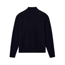 Carica l'immagine nel visualizzatore di Gallery, NAPAPIJRI MAGLIONE UOMO CON ZIP DAIN FZ 2 BLU MARINE