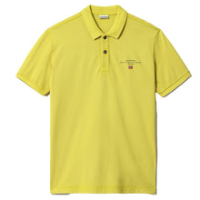 Carica l'immagine nel visualizzatore di Gallery, Napapijri Polo a manica corta Elbas 4 - Yellow Moss