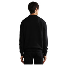 Carica l'immagine nel visualizzatore di Gallery, Napapijri Felpa Uomo girocollo Badas C 1 Black Nera
