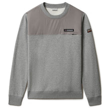 Carica l'immagine nel visualizzatore di Gallery, Napapijri Felpa Girocollo da Uomo Bamix C Grigio Medium Grey Melange