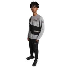 Carica l'immagine nel visualizzatore di Gallery, Napapijri Felpa Girocollo da Uomo Bamix C Grigio Medium Grey Melange