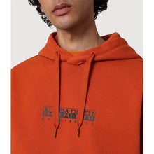Carica l'immagine nel visualizzatore di Gallery, Napapijri Felpa Con Cappuccio Uomo B-Box H 1 Orange Ginger