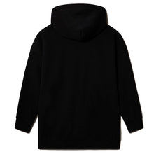 Carica l'immagine nel visualizzatore di Gallery, Napapijri Felpa Donna Over Con Cappuccio B-Box W H 1 Black Nero