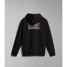 Carica l'immagine nel visualizzatore di Gallery, Napapijri Felpa Con Cappuccio B-Freestyle H Yellow Black Nero