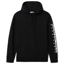 Carica l'immagine nel visualizzatore di Gallery, Napapijri Felpa Uomo Con Cappuccio Badas H Black Nero