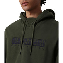 Carica l'immagine nel visualizzatore di Gallery, Napapijri Felpa Uomo Con Cappuccio Berber H 2 Verde Green Depths