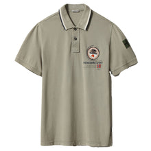 Carica l'immagine nel visualizzatore di Gallery, Napapijri Gandy 2 Polo in cotone a manica corta da uomo Silver Sage
