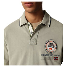Carica l'immagine nel visualizzatore di Gallery, Napapijri Gandy 2 Polo in cotone a manica corta da uomo Silver Sage
