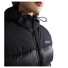 Carica l'immagine nel visualizzatore di Gallery, Napapijri Giacca Giubbotto imbottito con cappuccio A-Hornelen W 2 Black nero
