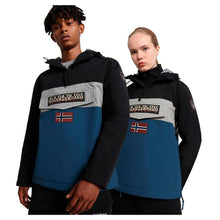 Carica l'immagine nel visualizzatore di Gallery, Napapijri Giacca chiusa Unisex Anorak Rainforest Block 2 tricolor