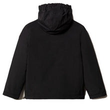 Carica l'immagine nel visualizzatore di Gallery, Napapijri Giacca chiusa bambino Anorak K Rainforest Winter Black Nero