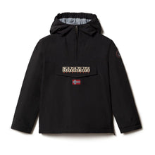 Carica l'immagine nel visualizzatore di Gallery, Napapijri Giacca chiusa bambino Anorak K Rainforest Winter Black Nero