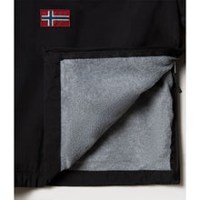 Carica l'immagine nel visualizzatore di Gallery, Napapijri Giacca chiusa bambino Anorak K Rainforest Winter Black Nero