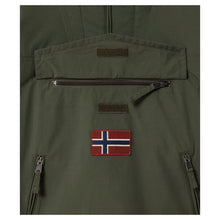 Carica l'immagine nel visualizzatore di Gallery, Napapijri Giacca Uomo Rainforest Pocket 1 Anorak Winter Verde Green Depths