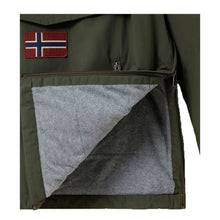 Carica l'immagine nel visualizzatore di Gallery, Napapijri Giacca Uomo Rainforest Pocket 1 Anorak Winter Verde Green Depths