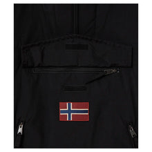 Carica l'immagine nel visualizzatore di Gallery, Napapijri Giacca Uomo Anorak Rainforest Pocket 1 Winter Black Nero