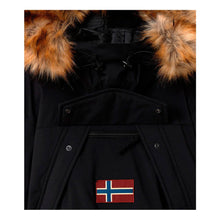 Carica l'immagine nel visualizzatore di Gallery, Napapijri Giacca chiusa da donna Anorak Skidoo Wom Ef 3 Black Nero