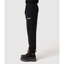 Carica l'immagine nel visualizzatore di Gallery, Napapijri Joggers M-Box Pantalone invernale da uomo in felpa Nero Black