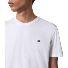 Carica l'immagine nel visualizzatore di Gallery, Napapijri T-shirt Maglietta A Maniche Corte Salis C SS 1 Bright White Bianco