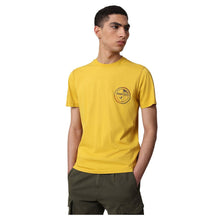 Carica l'immagine nel visualizzatore di Gallery, Napapijri Maglietta Uomo a manica corta Sebilba Giallo Yellow Curry