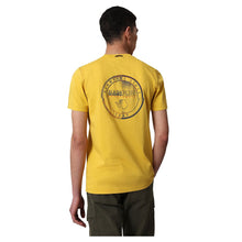 Carica l'immagine nel visualizzatore di Gallery, Napapijri Maglietta Uomo a manica corta Sebilba Giallo Yellow Curry
