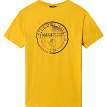 Carica l'immagine nel visualizzatore di Gallery, Napapijri Maglietta Uomo a manica corta Sebilba Giallo Yellow Curry