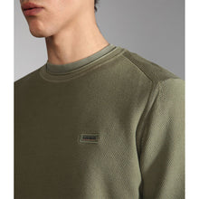Carica l'immagine nel visualizzatore di Gallery, Napapijri Maglione in cotone Uomo Decil C Green Verde
