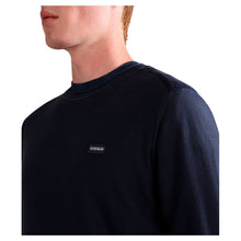 Carica l'immagine nel visualizzatore di Gallery, Napapijri Maglione in cotone Uomo Decil C Blu Marine