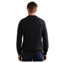Carica l'immagine nel visualizzatore di Gallery, Napapijri Maglione in cotone girocollo Uomo Droz 4 Black Nero