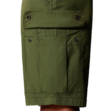 Carica l'immagine nel visualizzatore di Gallery, Napapijri pantaloni bermuda cargo Noto 4 tasconato uomo Verde Green Cypress