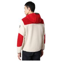 Carica l'immagine nel visualizzatore di Gallery, Napapijri Pile Pesante Con Cerniera da Uomo con cappuccio Yupik 2 Red CB