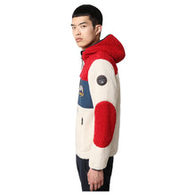 Carica l'immagine nel visualizzatore di Gallery, Napapijri Pile Pesante Con Cerniera da Uomo con cappuccio Yupik 2 Red CB