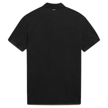 Carica l'immagine nel visualizzatore di Gallery, Napapijri Polo a manica corta Elbas 4 - Black Nero lavato