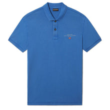 Carica l'immagine nel visualizzatore di Gallery, Napapijri Polo a manica corta Elbas 4 - Blu Skydiver Blue